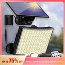 LED Solar Floodlight: Wireless Control for Outdoor Security