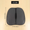 Cooling Gel Memory Foam Car Seat Cushion for Comfort