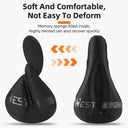 West Biking Comfortable Road Bike Seat Cover Gel Memory Foam