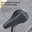 West Biking Comfortable Road Bike Seat Cover Gel Filled Saddle