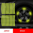 Car Safety Reflective Sticker Tape Set for Enhanced Visibility