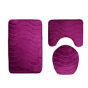 Soft Bathroom Mat Set: Absorbent Shower Rugs for Comfort