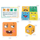 Kids Expression Puzzle Building Blocks Toy: Enhance Cognitive Skills & Logic  ourlum.com   