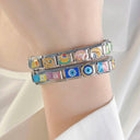 Deluxe Foodie Charm Bracelet Whimsical Food-Themed Jewelry