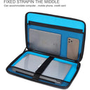 Shockproof Waterproof Laptop Sleeve with PU Leather Design