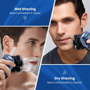 5 in 1 Electric Head Shaver for Bald Men Waterproof Grooming Kit