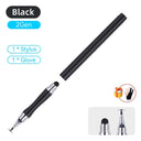 Drawing Stylus Pen: Enhanced Nib for Android iOS iPad Samsung Tablet  ourlum.com Black 2 Gift  