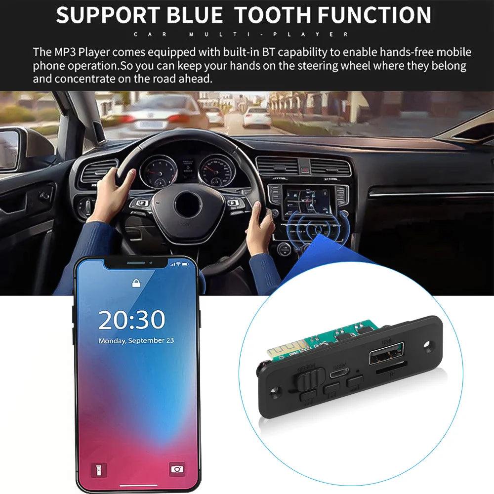 Upgrade Your Car Audio with Bluetooth Amplifier & MP3 Player  ourlum.com   