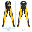 Crimper Cable Cutter Adjustable Automatic Wire Stripper Tool