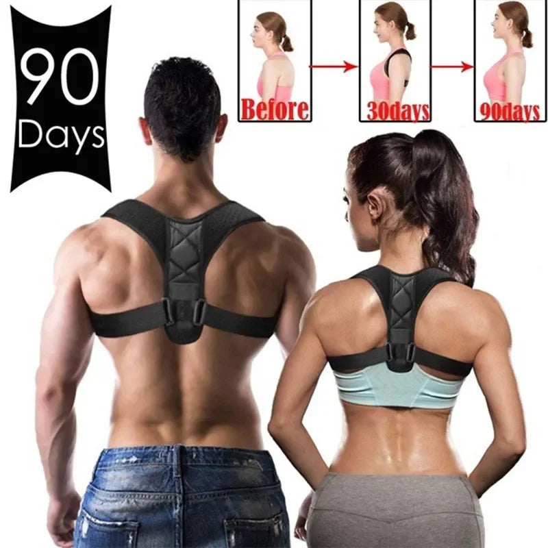 Posture Corrector Body Shaper Corset for Adults & Kids - Compression Support Belt