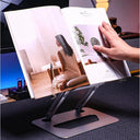 Adjustable Aluminum Reading Stand: Ergonomic Book Holder for Study Work  ourlum.com   