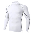 Men Running T shirt Quick Dry Bodybuilding Sport Shirt Long Sleeve Compression Top  Fitness Tight Rashgard Gym T-Shirt Men