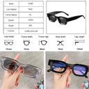 Trendy Polarized Square Sunglasses for Men and Women UV400