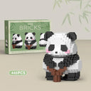 Cute Panda Mini Building Block Set - Educational Toy for Boys  ourlum.com W1103 Nobox  