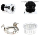 4Pcs High-Pressure Cooker Aluminum Alloy Accessories - Exhaust Valve & Pressure Relief Kit