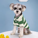 Dog Polo Shirt: Stylish Summer Clothing for Small Large Dogs & Cats  ourlum.com Green XS 