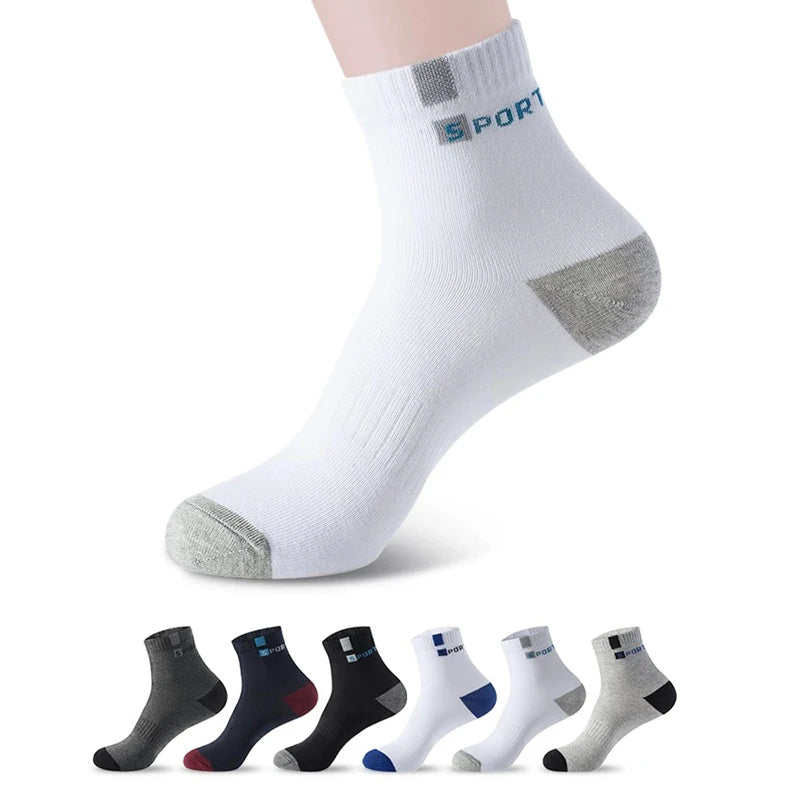 Bamboo Fiber Men's Socks Set of 5 | Breathable Cotton Sport & Business Socks  Our Lum   