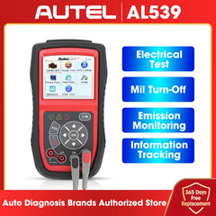 Autel AutoLink AL539 Auto Code Reader OBDII Scan Tool Electrical Test Tool AVO Meter Battery Tester Tools PK AL539B AL519