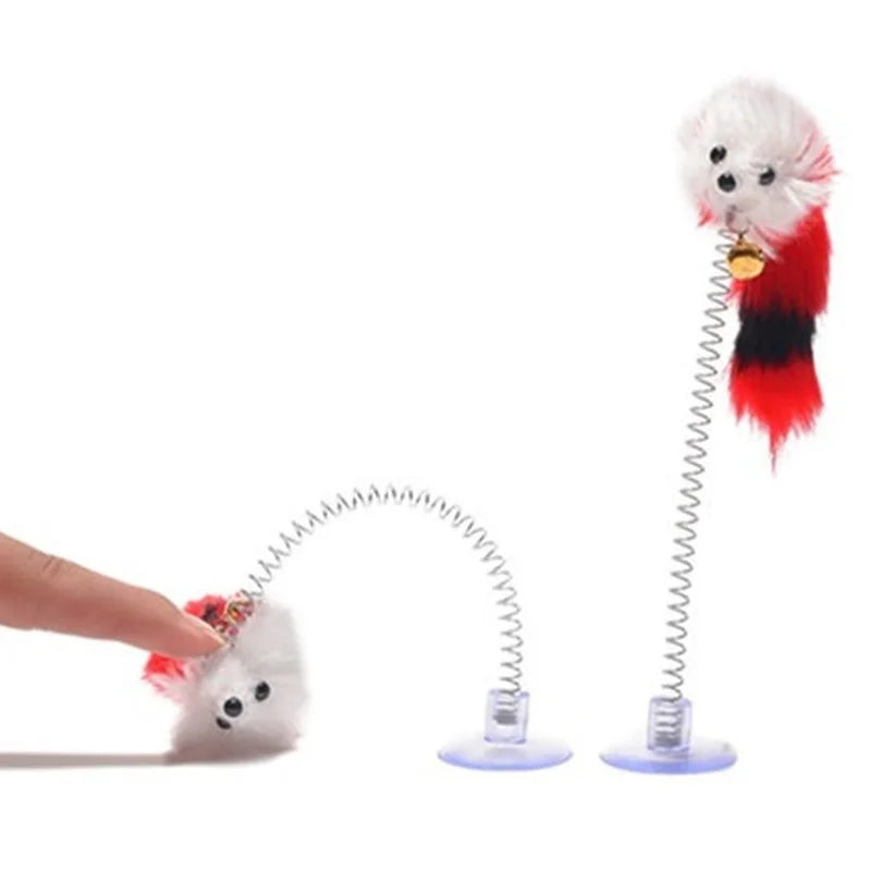 Interactive Feather Cat Toy Stick with Bell - Engaging Cat Teaser for Play  ourlum   
