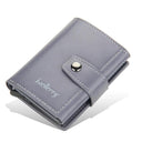 2023 Men's RFID Slim Leather Card Wallet High Quality Mini Wallet