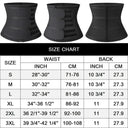 Men's Neoprene Waist Trainer Belt for Weight Loss