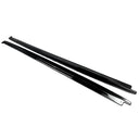 2pcs Gloss Black Carbon Fiber MP Style Side Skirt Extension For BMW F15 X5 F85 X5M F16 X6 F86 X6 M