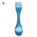 Ultralight Titanium Spork - 2 in 1 Spoon and Fork Travel