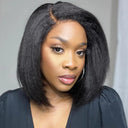 Chic Brazilian Remy Bob Lace Front Wig for Effortless Style