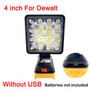 Dewalt Cordless LED Work Light Ultra Bright Flood Light