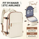 Cabin Bag 40x20x25 Ryanair Backpack Travel Laptop Bag