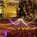 Solar LED Fairy String Lights - 8 Modes Quick Charge Decor