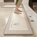 Kitchen Door Steps Water-Absorbing Non-Slip Diatomite Mats