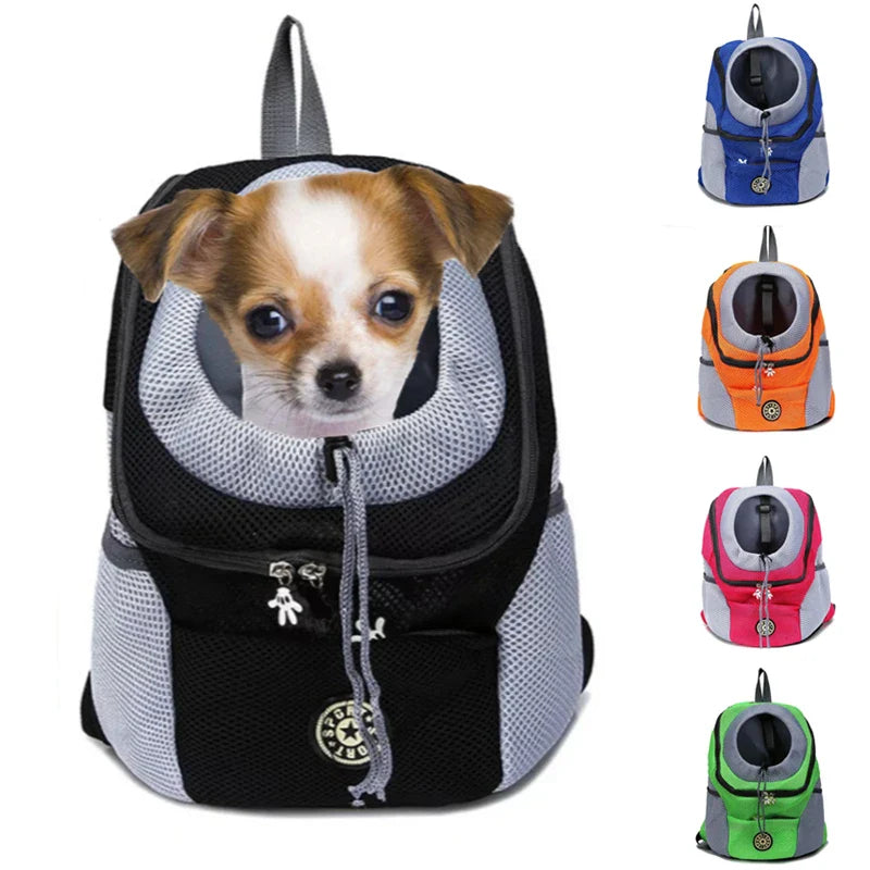 Dog Carrier Backpack: Breathable Portable Travel Outdoor Pet Supplies  ourlum.com   