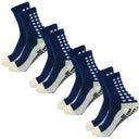 Ultimate Performance Men's Athletic Grip Socks - Enhanced Stability for Sports  Our Lum 4 pairs navy One Size 