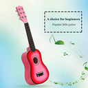 21 Inch Basswood Ukulele 6 Strings Mini Acoustic Guitar