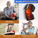 Electric Heating Shoulder Massager Vibration Support Belt