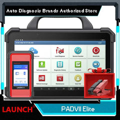 LAUNCH X431 PAD VII Advanced Automotive Diagnostic Tool - Comprehensive OBD Scanner with ECU Programming and Active Testing Capabilities