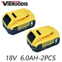 High-Capacity 18V Lithium Battery for DeWalt DCB184 DCB200