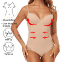 Sculpting Women's Bodysuit Shapewear with Built-in Bra & Tummy Control for a Flawless Figure