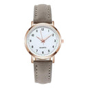 2022 New Watch Women Fashion Casual Leather Belt Quartz Clock