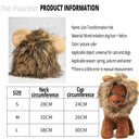 Cute Lion Mane Wig Hat for Small Dogs and Cats Decor