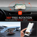 Magnetic Car Phone Holder Mount: Universal Air Vent Stand for Safe Driving  ourlum.com   