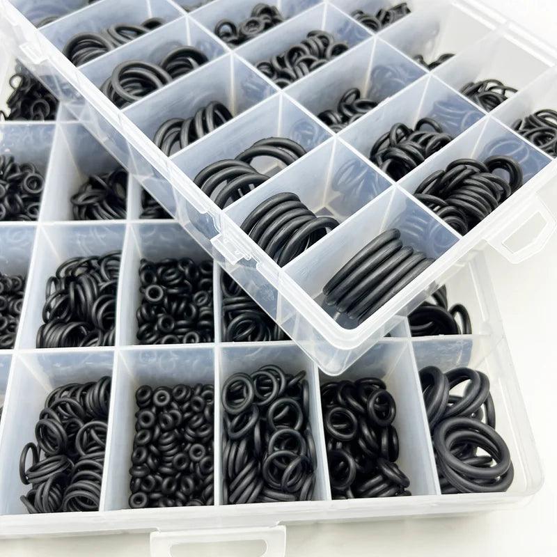 Nitrile Rubber O Ring Gasket Kit: High Pressure Seal Rings Set  ourlum.com   