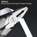 AIRAJ 6/8 Inch Multifunctional Diagonal Pliers for Electricians