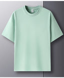 100% Pure Cotton Summer High-End Brand Men's T-Shirt