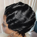 Luxury Body Wave Pixie Cut Lace Front Wig Short Bob Hair