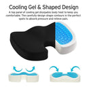 Orthopedic U-Shape Memory Foam Cushion for Tailbone Relief