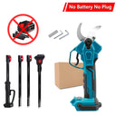 Cordless Brushless Electric Pruning Shears with Extension Pole