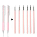 Crafty Cutters Set: Precision Blades for Scrapbooking, Stickers, and DIY Crafts  ourlum.com pink-8pcs  