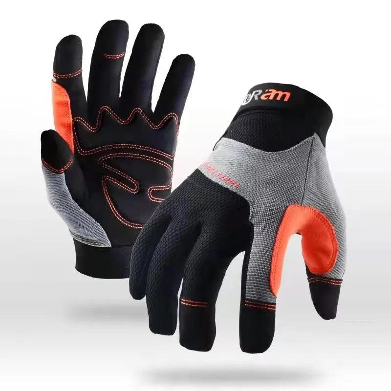 Mechanic Grip Gloves: Versatile Protection for Men & Women - High Dexterity  ourlum.com GRAY S 